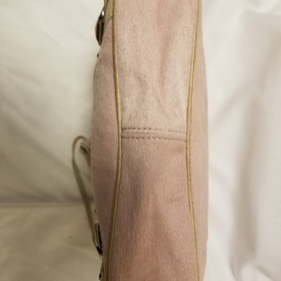 BALENCIAGA City Pochette Mini Vintage Pony Hair Pouch - Picture 9 of 10